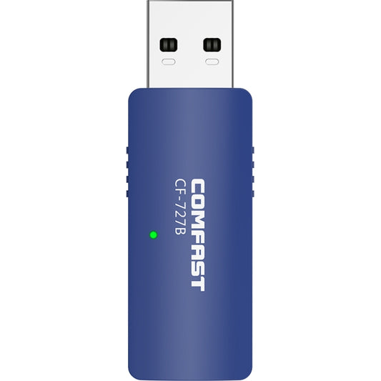 COMFAST CF-727B 1300Mbps Dual Frequency Gigabit USB Desktop Transmitter Receiver Portable Bluetooth V4.2 + WiFi Wireless Network Card - USB Network Adapter by COMFAST | Online Shopping UK | buy2fix