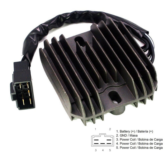 2002.2 Motorcycle Rectifier For Suzuki GSXR600 GSXR750 GSXR1000 - Voltage Stabilizer by buy2fix | Online Shopping UK | buy2fix
