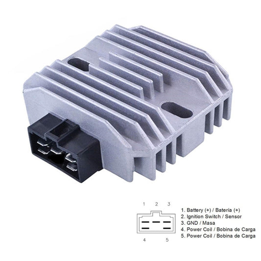 2002.3.2 Motorcycle Rectifier For Honda HT 4213 3810 381331600-890-951 / SH547-12 - Voltage Stabilizer by buy2fix | Online Shopping UK | buy2fix
