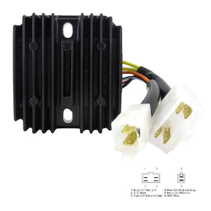 2002.21 Motorcycle Rectifier For Kawasaki AM109462 21066-2071 SH637-12 - Voltage Stabilizer by buy2fix | Online Shopping UK | buy2fix