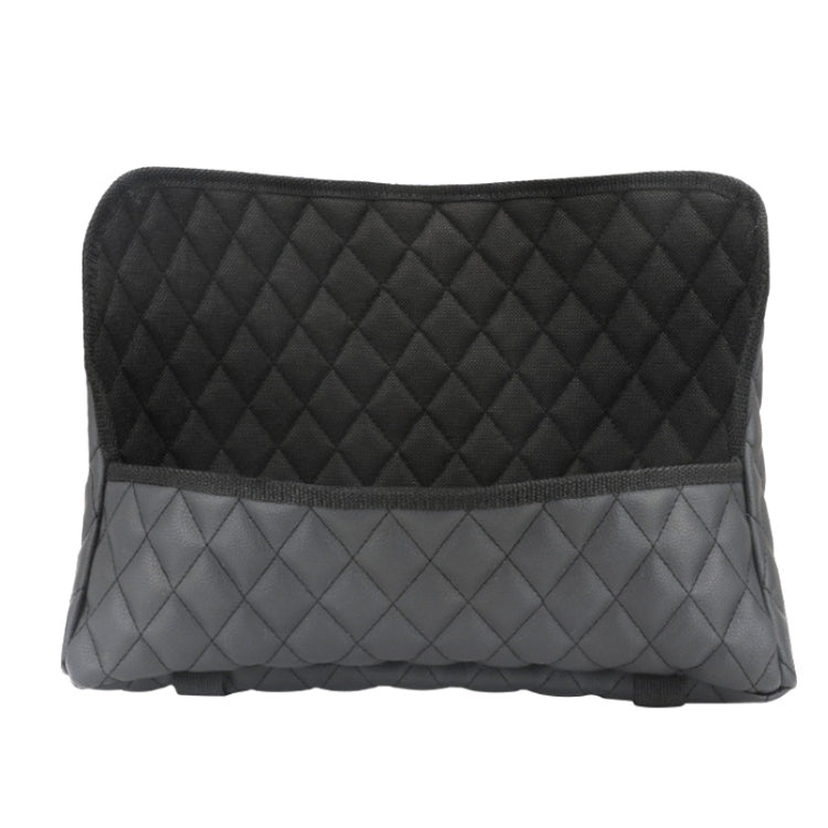 Car Storage Net Pocket Between Two Seats Storage Bag Universal Car Screen Suspension Car Storage(Black) by buy2fix