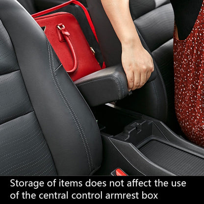 Car Storage Net Pocket Between Two Seats Car Screen Suspension Type Storage Bag Universal, Physical dimension: 40x12x26cm(Red) by buy2fix