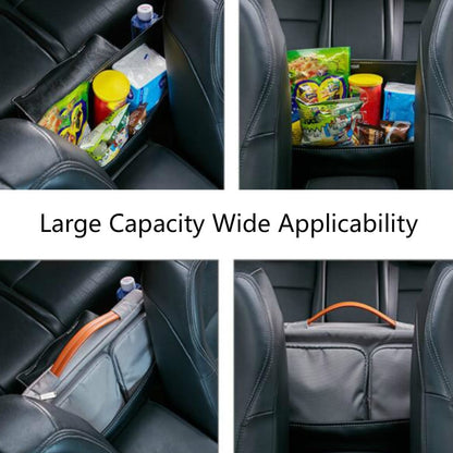 Car Seat Storage Net Pocket Car Storage Bag Multi-Function Suspended Storage Bag, Colour: Thickening Upgrade Black] by buy2fix