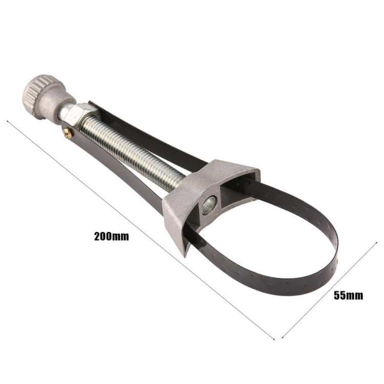 Car Auto Oil Filter Removal Tool Strap Wrench Diameter Adjustable 60mm To 120mm - Hand Tool Sets by buy2fix | Online Shopping UK | buy2fix