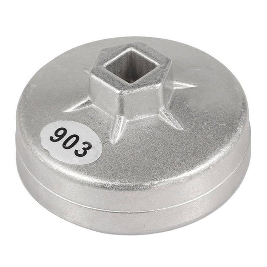 903 74mm 14 Flute Aluminum Oil Filter Wrench Socket Remover Tool for BMW AUDI Benz - Hand Tool Sets by buy2fix | Online Shopping UK | buy2fix