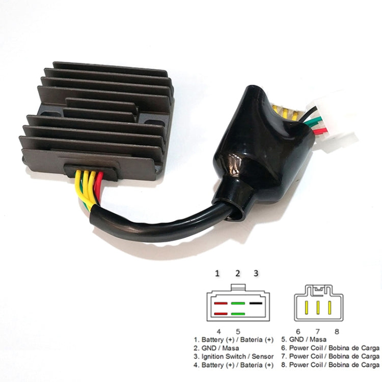 Motorcycle Rectifier For Honda CBR 954 Fireblade 900 31600-MCJ-750 SH678-DA - Voltage Stabilizer by buy2fix | Online Shopping UK | buy2fix