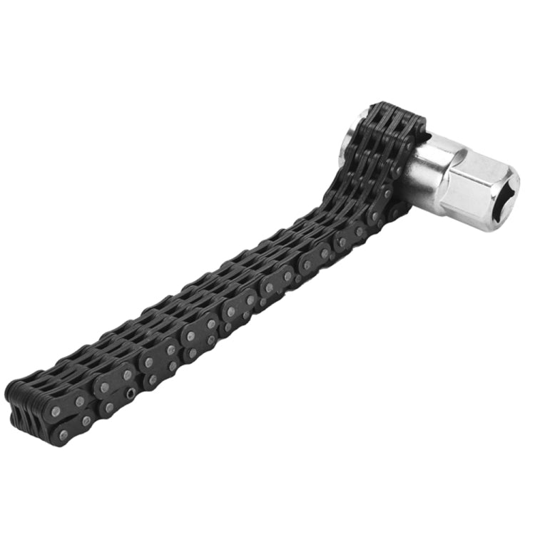 Oil Filter Chain Wrench Spanner Remover Adjustable Auto Repair Tool (44 Sections) by buy2fix
