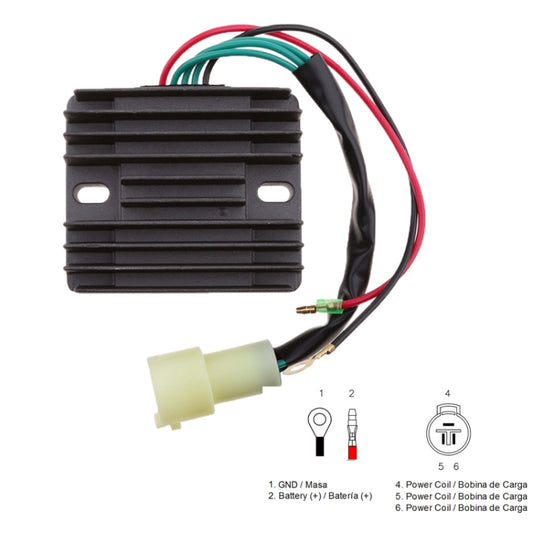 2003.7 Motorcycle Rectifier For 67F-81960-12-00 / Mercury 75-90 HP 804278A12 - Voltage Stabilizer by buy2fix | Online Shopping UK | buy2fix