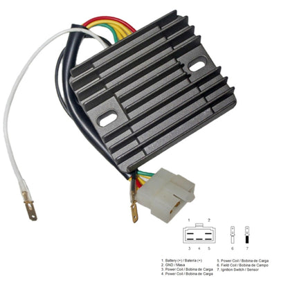2003.8 Motorcycle Rectifier For Honda CB F 400 350 750 31400-333-004 - Voltage Stabilizer by buy2fix | Online Shopping UK | buy2fix