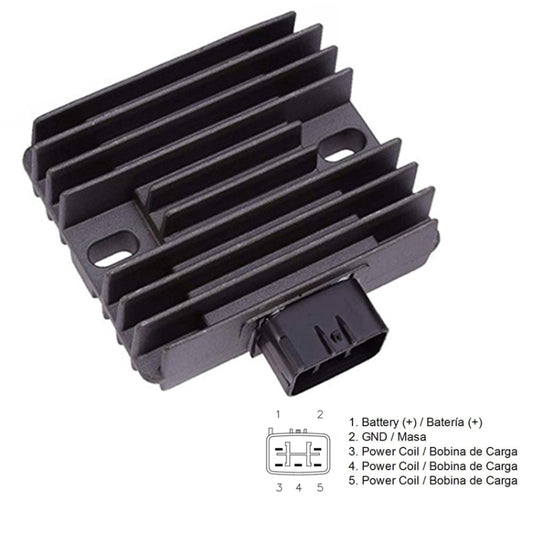 2003.2 Motorcycle Rectifier For Piaggio / Guikadi / Kawasaki / Honda / Suzuki / Yamaha - Voltage Stabilizer by buy2fix | Online Shopping UK | buy2fix