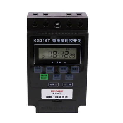 KG316T Microcomputer Automatic Timing Switch High-Power Time Controller 220V 30A Transformer - Smart Switch by buy2fix | Online Shopping UK | buy2fix