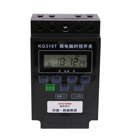 KG316T Microcomputer Automatic Timing Switch High-Power Time Controller 220V 30A Transformer - Smart Switch by buy2fix | Online Shopping UK | buy2fix