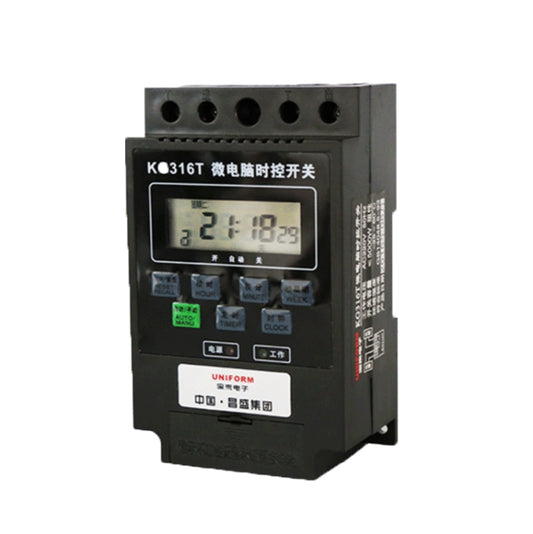 KG316T Microcomputer Automatic Timing Switch High-Power Time Controller 220V 30A Transformer - Smart Switch by buy2fix | Online Shopping UK | buy2fix