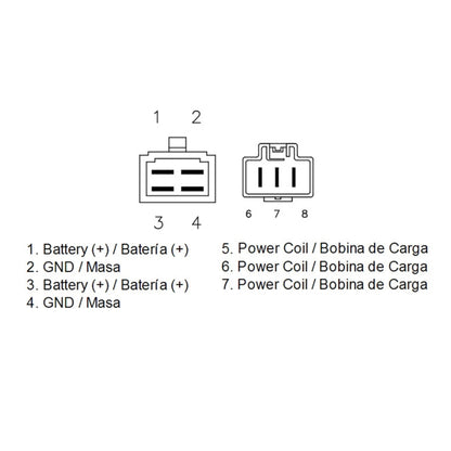 2004.2.1 Motorcycle Rectifier For Honda VTX1300 CB 900 F2/F3/F4/F5/F6/F7 - Voltage Stabilizer by buy2fix | Online Shopping UK | buy2fix