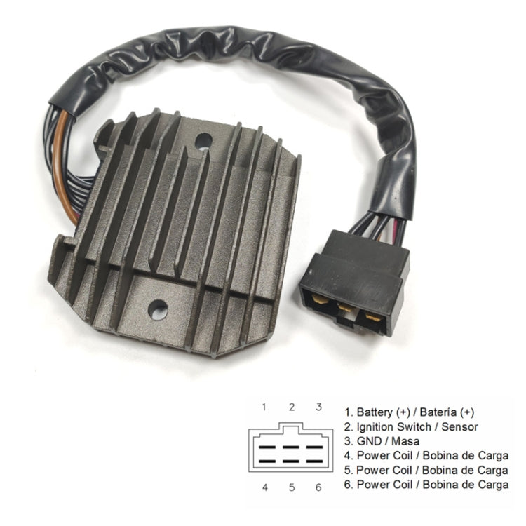 2005.2.1 Motorcycle Rectifier For Suzuki GSXR400 GK76A - Voltage Stabilizer by buy2fix | Online Shopping UK | buy2fix