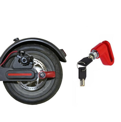 Electric Scooter Disc Brake Lock Multi-Function Reinforced Anti-Theft Lock Accessory for Xiaomi Mijia M365, Packing specification: Disc Brake Lock (Red) - Accessories & Parts by buy2fix | Online Shopping UK | buy2fix