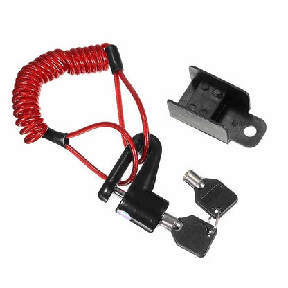 Electric Scooter Disc Brake Lock Multi-Function Reinforced Anti-Theft Lock Accessory for Xiaomi Mijia M365, Packing specification: Disc Brake Lock (Red) - Accessories & Parts by buy2fix | Online Shopping UK | buy2fix