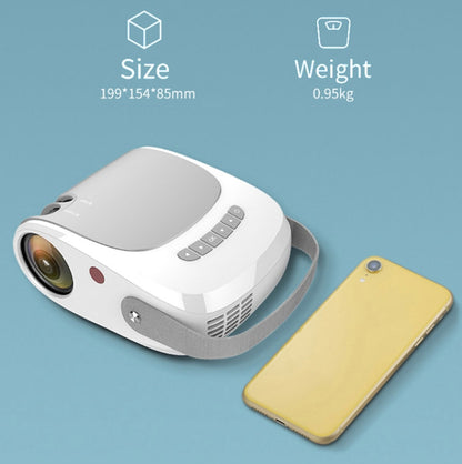 H5 180 ANSI 1280x800 HD Projector With Remote Control, Support HDMI / USB / TF Card / AV, Version: Basic Edition - LED Projector by buy2fix | Online Shopping UK | buy2fix