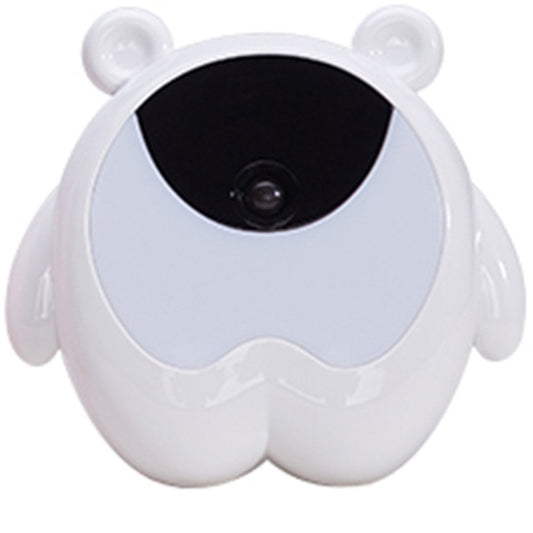 Creative Time Light Childrens Bedroom Smart Timer Bedside Alarm Clock, Style:Monochrome 3W(White) - Alarm Clocks by buy2fix | Online Shopping UK | buy2fix