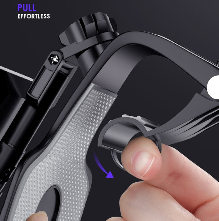 Car Mobile Phone Holder Car Dashboard Rearview Mirror Navigation Bracket With Stop Sign by buy2fix