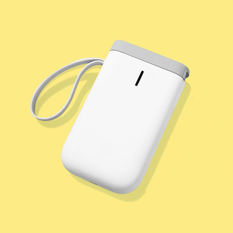 NIIMBOT D11 Thermal Label Printer Bluetooth Handheld Portable Sticker Mobile Phone Printer, Model: D11+5 Rolls Color Labels by buy2fix