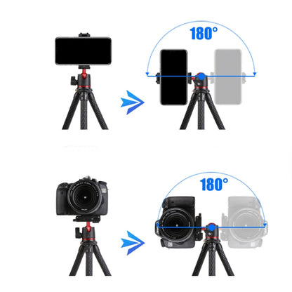 Portable SLR Camera Mobile Phone Live Mini Desktop Tripod Stand  With Head - Stand by buy2fix | Online Shopping UK | buy2fix
