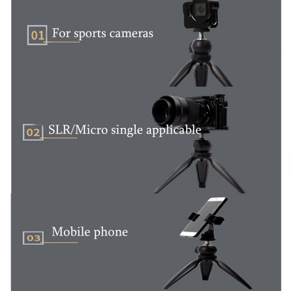 YJ-003 Desktop Tripod Holder Adjusting Selfie Live Stand - Tripods by buy2fix | Online Shopping UK | buy2fix