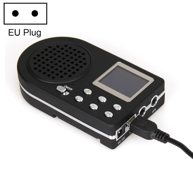Outdoor Electronic Bird Caller Player MP3 With Wireless Remote Control(EU Plug) - Multimedia Player by buy2fix | Online Shopping UK | buy2fix