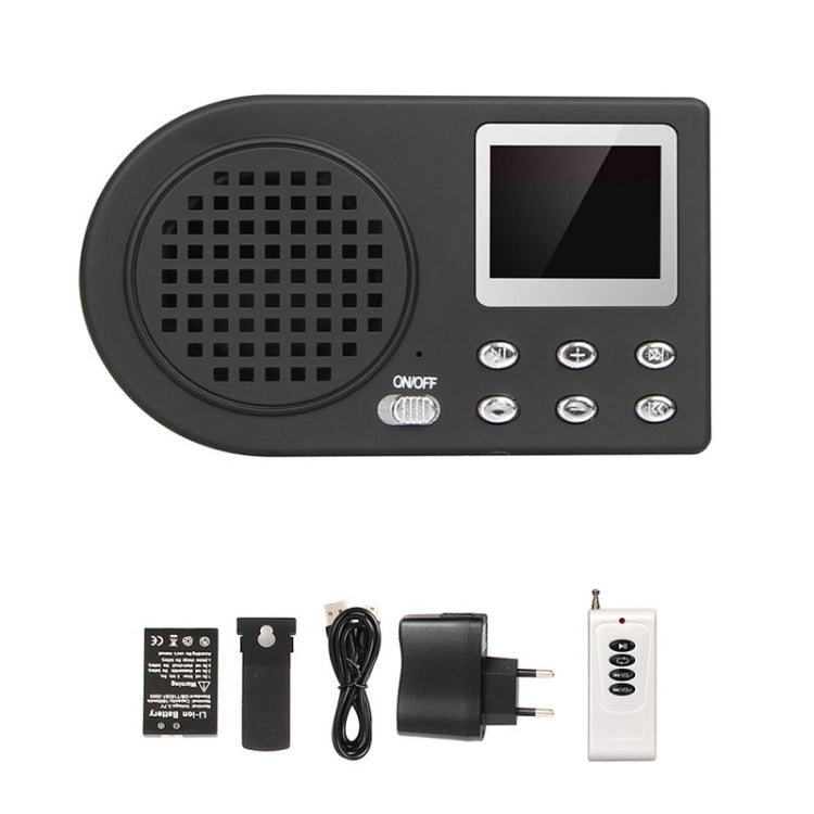 Outdoor Electronic Bird Caller Player MP3 With Wireless Remote Control(EU Plug) - Multimedia Player by buy2fix | Online Shopping UK | buy2fix