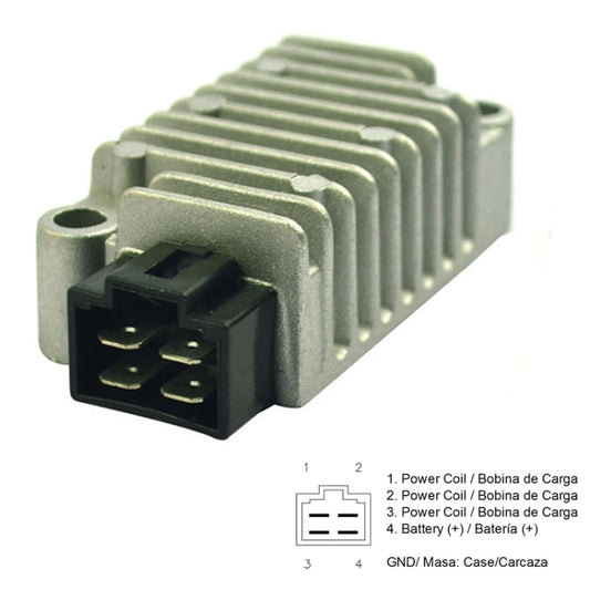 2007.0 Motorcycle Rectifier For Yamaha XV110 /  TDM 850 XJ600 XT225 - Voltage Stabilizer by buy2fix | Online Shopping UK | buy2fix
