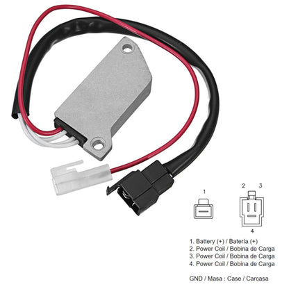 2008.0 Motorcycle Rectifier For Yamaha XV400 VIRAGO 3JB XV1100 - Voltage Stabilizer by buy2fix | Online Shopping UK | buy2fix