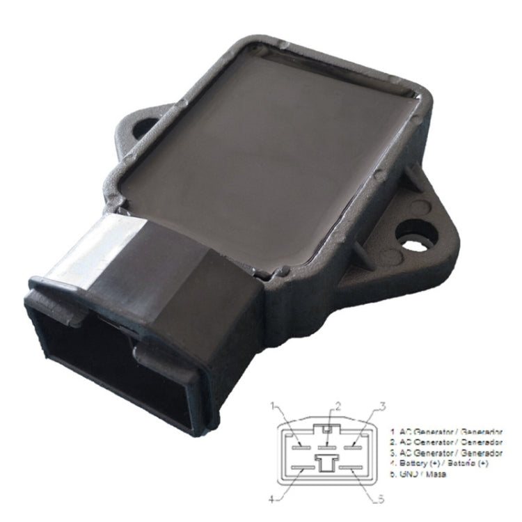 2009.1 Motorcycle Rectifier For Aprilia RXV 450 AP9100424 / RXV 550 AP9100424 - Voltage Stabilizer by buy2fix | Online Shopping UK | buy2fix