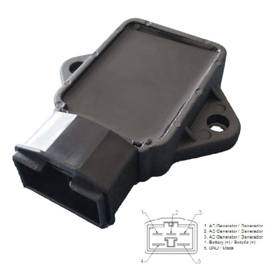 2009.1 Motorcycle Rectifier For Aprilia RXV 450 AP9100424 / RXV 550 AP9100424 - Voltage Stabilizer by buy2fix | Online Shopping UK | buy2fix