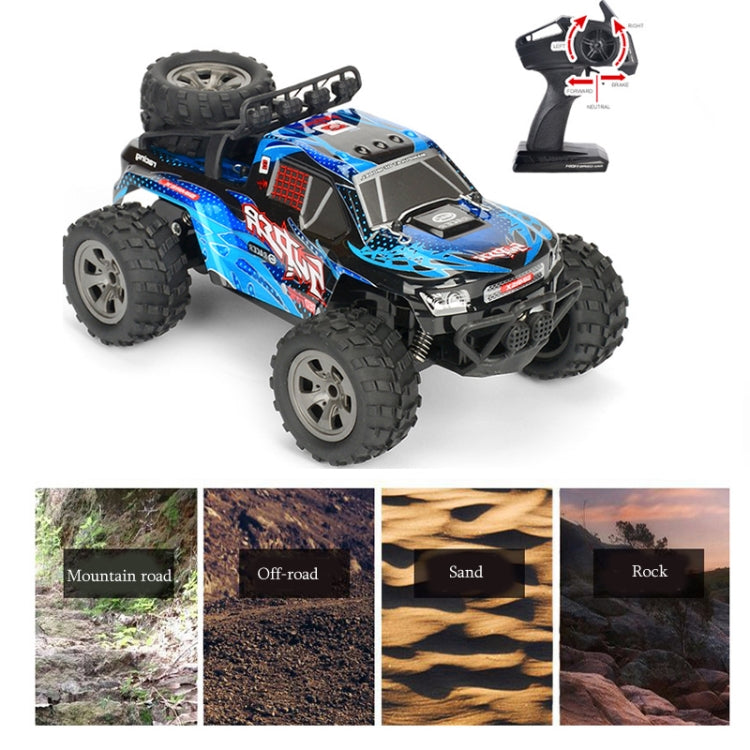 MGRC Charging Remote Control Car 2.4G Wireless Remote Control Four-Way Cross-Country Climbing Car 1:18 Car Model(Red) - RC Cars by MGRC | Online Shopping UK | buy2fix