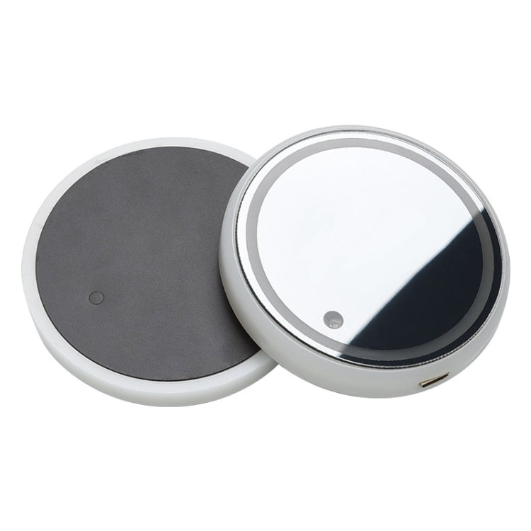 2 PCS Car LED Luminous Water Coaster Car Atmosphere Light USB Charging Non-Slip Coaster by buy2fix