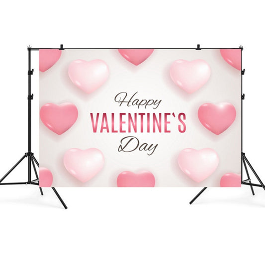 2.1m x 1.5m Valentines Day Photo Party Layout Props Photography Background Cloth(002) - Valentines Day by buy2fix | Online Shopping UK | buy2fix