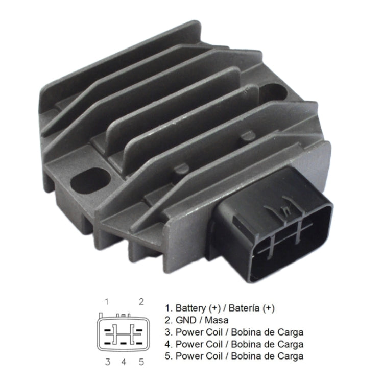 2010.0 Motorcycle Rectifier For Qianjiang / Yamaha YFM400 TRX400 / Suzuki RMX450Z - Voltage Stabilizer by buy2fix | Online Shopping UK | buy2fix