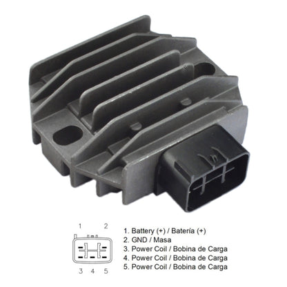 2010.0 Motorcycle Rectifier For Qianjiang / Yamaha YFM400 TRX400 / Suzuki RMX450Z - Voltage Stabilizer by buy2fix | Online Shopping UK | buy2fix