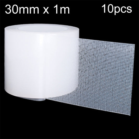 10pcs 30mm x 1m 0.8mm Thick Strong Nano-grid Carpet Fixing Double Sided Non-marking Tape - Tapes by buy2fix | Online Shopping UK | buy2fix