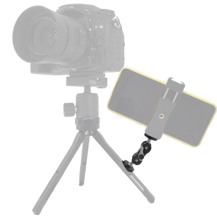 MA-75 Gun Gray YJ Magic Arm Bracket Mount 1/4 inch Ball Head Magic Arm - Camera Gimbal by buy2fix | Online Shopping UK | buy2fix