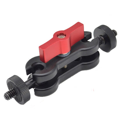MA-100R Red YJ Magic Arm Bracket Mount 1/4 inch Ball Head Magic Arm - Camera Gimbal by buy2fix | Online Shopping UK | buy2fix