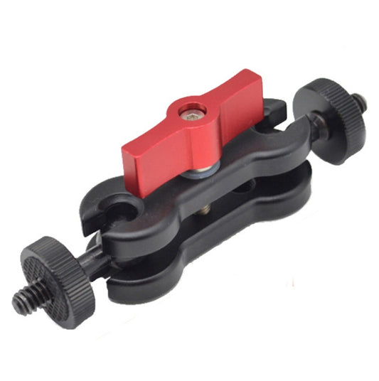 MA-100R Red YJ Magic Arm Bracket Mount 1/4 inch Ball Head Magic Arm - Camera Gimbal by buy2fix | Online Shopping UK | buy2fix