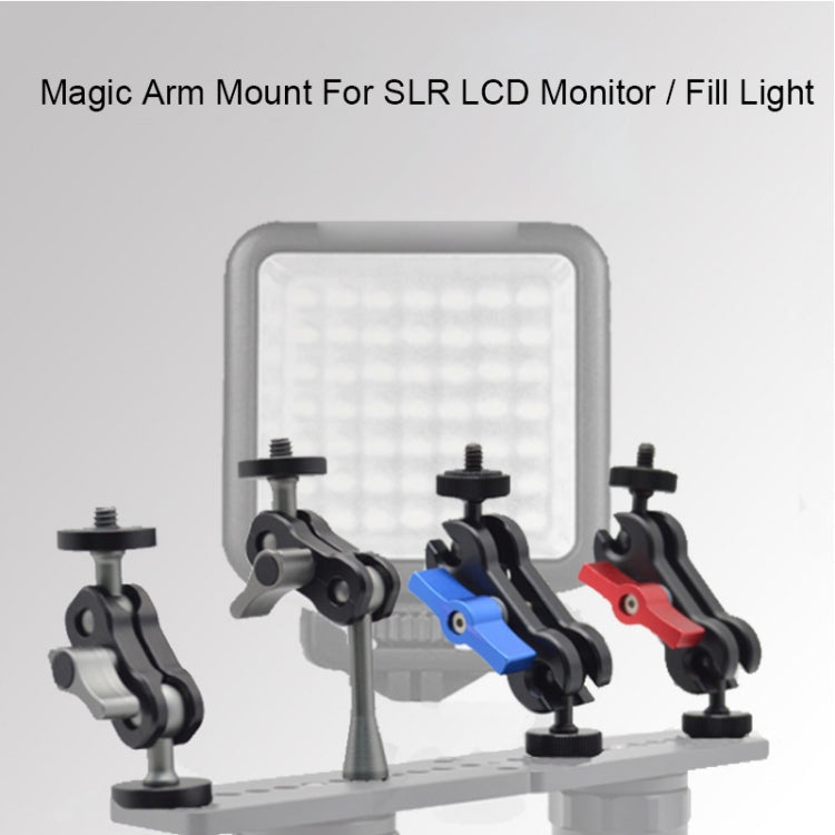 MA-113 Black YJ Magic Arm Bracket Mount 1/4 inch Ball Head Magic Arm - Camera Gimbal by buy2fix | Online Shopping UK | buy2fix