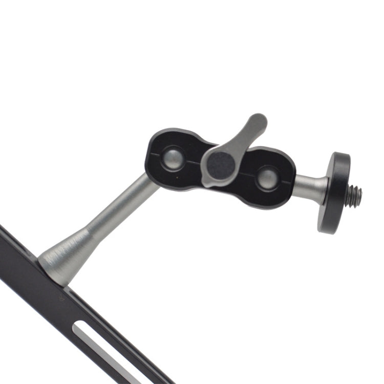 MA-113 Black YJ Magic Arm Bracket Mount 1/4 inch Ball Head Magic Arm - Camera Gimbal by buy2fix | Online Shopping UK | buy2fix