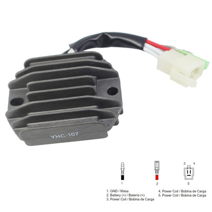 2011.3 Motorcycle Rectifier For Ducati ST3 748 / Kawasaki KZ250 - Voltage Stabilizer by buy2fix | Online Shopping UK | buy2fix