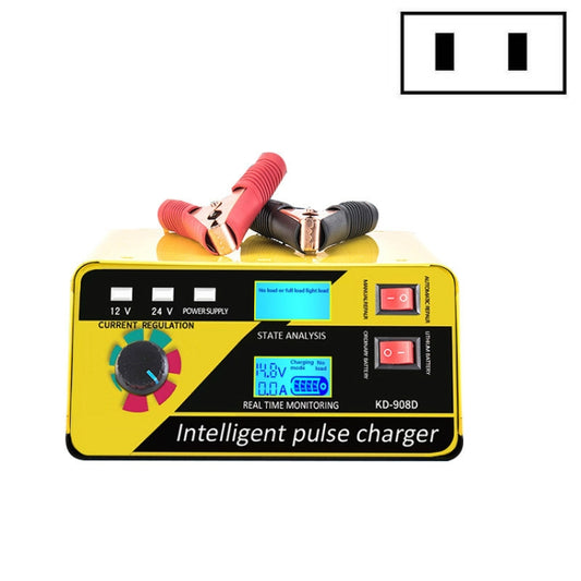 KD-908D Lead-Acid Battery Intelligent Repair Charger Car Battery Charger US Plug - Battery Charger by buy2fix | Online Shopping UK | buy2fix