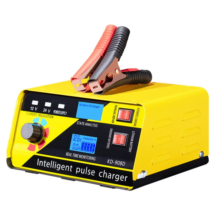 KD-908D Lead-Acid Battery Intelligent Repair Charger Car Battery Charger US Plug - Battery Charger by buy2fix | Online Shopping UK | buy2fix