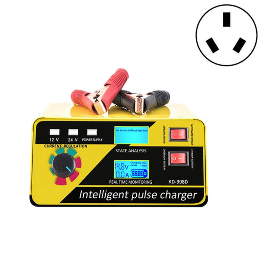 KD-908D Lead-Acid Battery Intelligent Repair Charger Car Battery Charger AU Plug - Battery Charger by buy2fix | Online Shopping UK | buy2fix