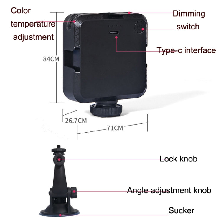 Video Conference Fill Light Mobile Phone Camera Universal Computer Live Photography Light - Selfie Light by buy2fix | Online Shopping UK | buy2fix