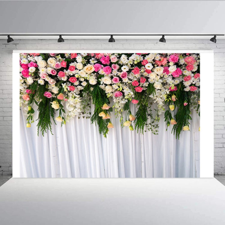 2.1m x 1.5m Flower Wall Simulation Wedding Theme Party Arrangement Photography Background Cloth(W091) - Valentines Day by buy2fix | Online Shopping UK | buy2fix